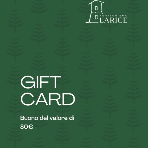Gift card 80€